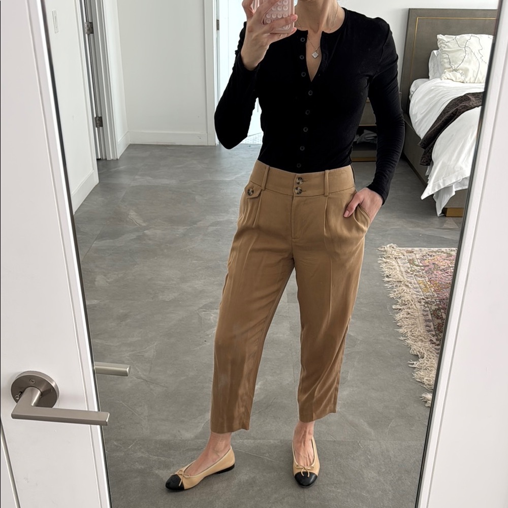 Stylish Tan Women's Pants
